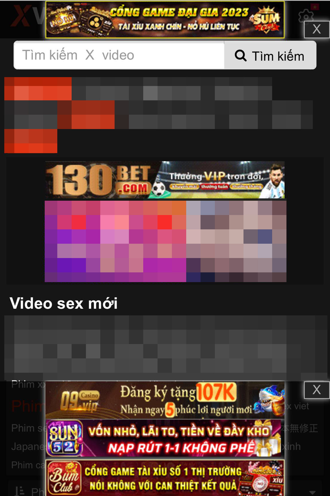 Những trang "web đen" tràn ngập quảng cáo cờ bạc, cá độ bóng đá. Những trang "web đen" tràn ngập quảng cáo cờ bạc, cá độ bóng đá.