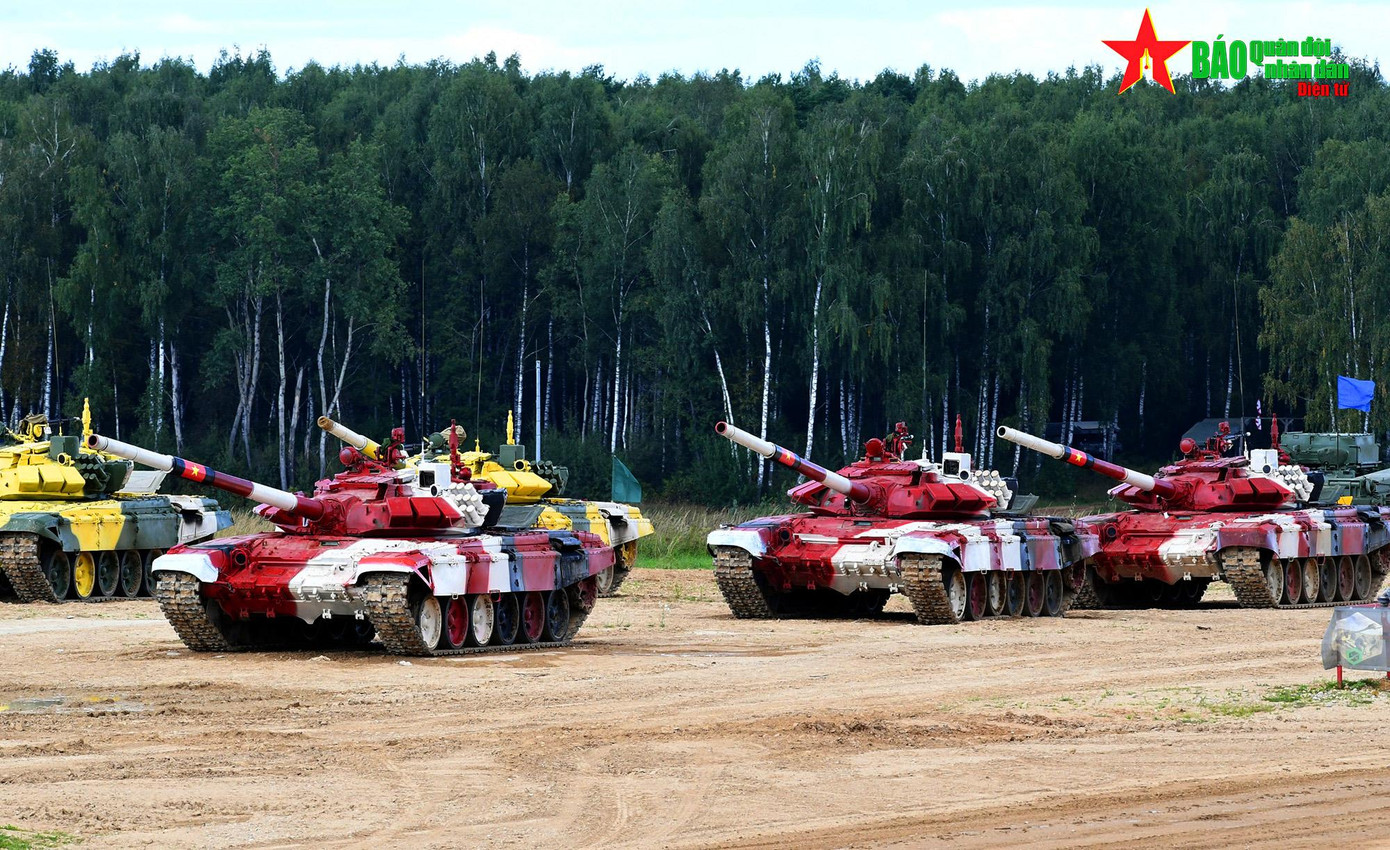 Bảng 1 gồm 11 quốc gia thi đấu. Ở lượt thi đấu thứ 2 của Bảng 1 nội dung thi Xe tăng hành tiến có 4 đội, gồm: Mông Cổ, Venezuela, Syria và Việt Nam Bảng 1 gồm 11 quốc gia thi đấu. Ở lượt thi đấu thứ 2 của Bảng 1 nội dung thi Xe tăng hành tiến có 4 đội, gồm: Mông Cổ, Venezuela, Syria và Việt Nam