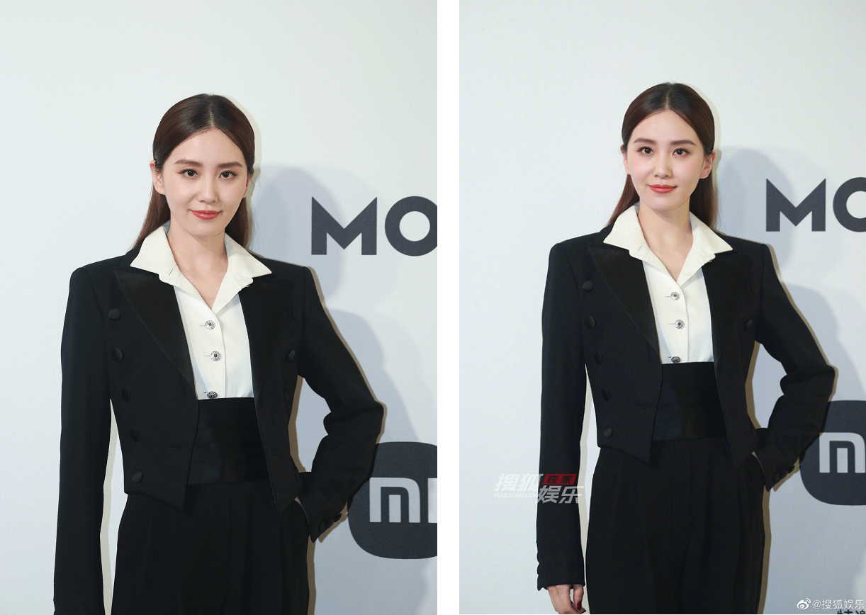 Lưu Thi Thi nhận được nhiều lời khen với phong cách vừa lịch lãm, lại không kém phần nữ tính.