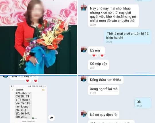 Thông tin tố cáo nhân viên y tế "vòi tiền" gia đình bệnh nhân được lan truyền trên mạng xã hội. Thông tin tố cáo nhân viên y tế "vòi tiền" gia đình bệnh nhân được lan truyền trên mạng xã hội.