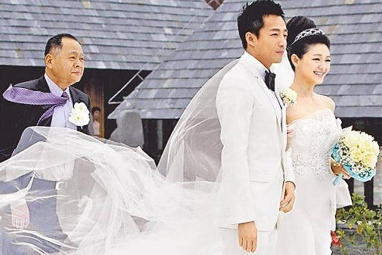 Đám cưới của Uông Tiểu Phi và Từ Hy Viên năm 2011.