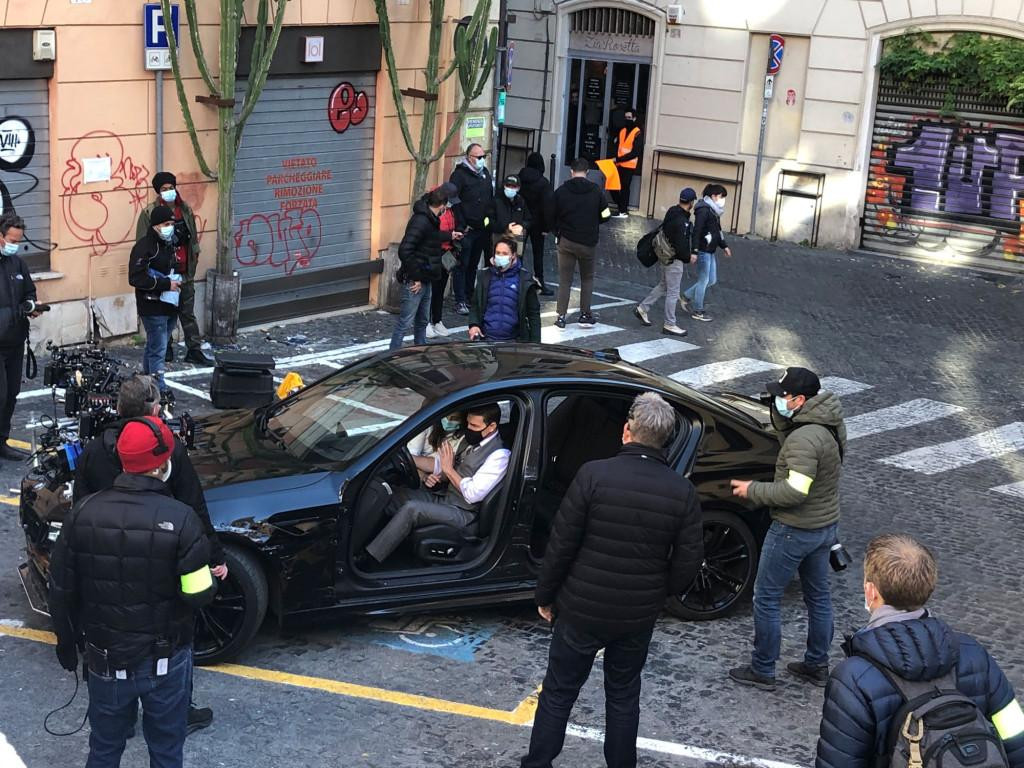 Tom Cruise trên phim trường "Nhiệm vụ bất khả thi 7".