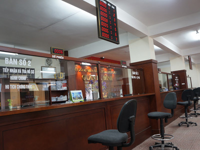 Các công sở, bộ phận 