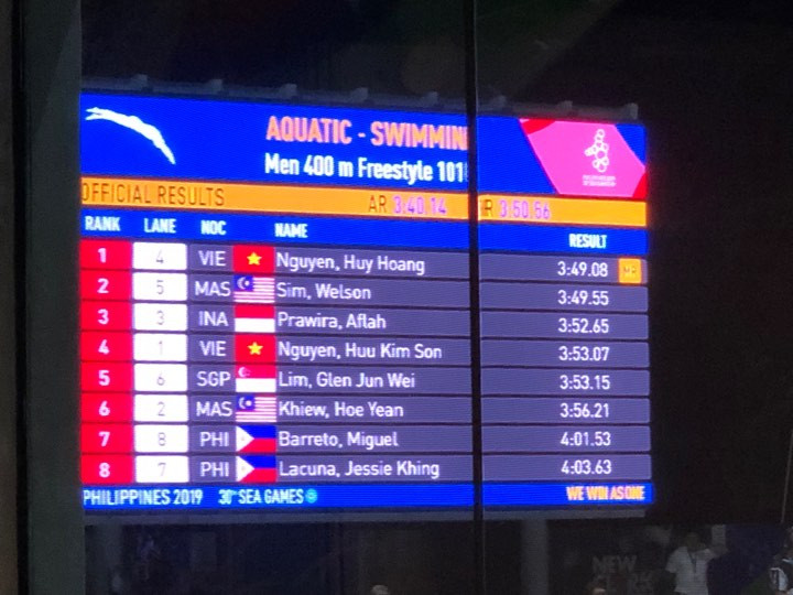 SEA Games 4/12: Huy Hoàng phá kỷ lục SEA Games, Phương Thành lập cú đúp vàng ảnh 12