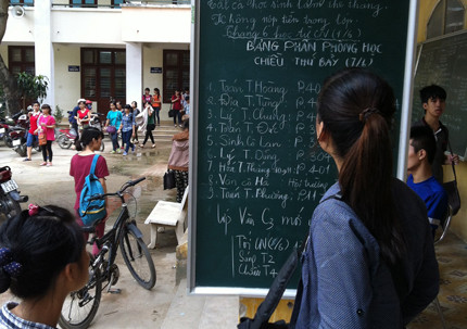 Đến hẹn, sĩ tử vào “lò” ảnh 1