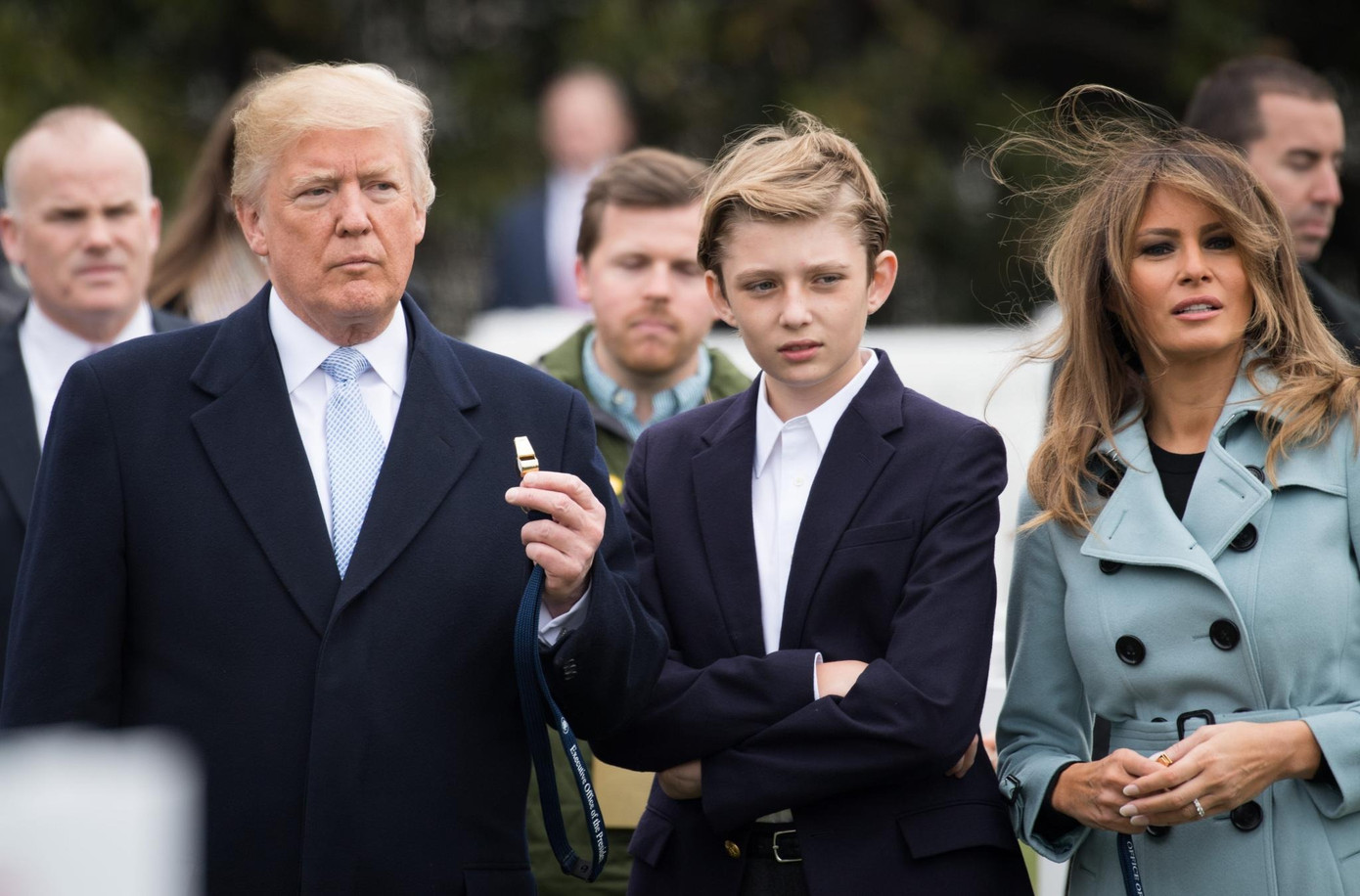 Ông Trump và bà Melania có con trai chung, Barron Trump. Ảnh: Imagn Images. Ông Trump và bà Melania có con trai chung, Barron Trump. Ảnh: Imagn Images.