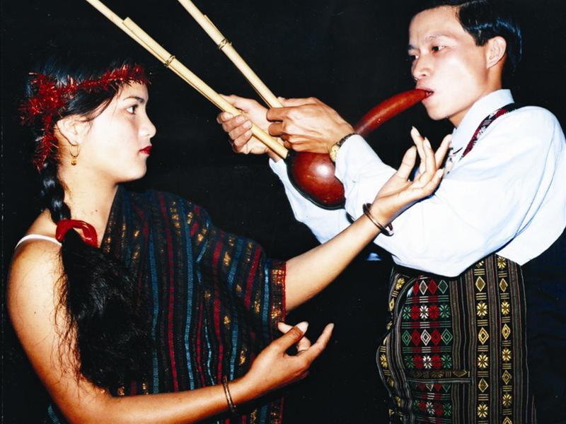 Già làng Krajan Plin - Ảnh: Kim Anh