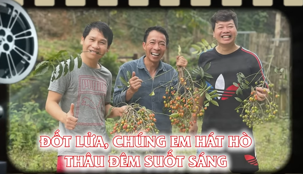 Việt Hoàn tự hào về tình bạn với Đăng Dương và Trọng Tấn. Ảnh: Chụp màn hình.