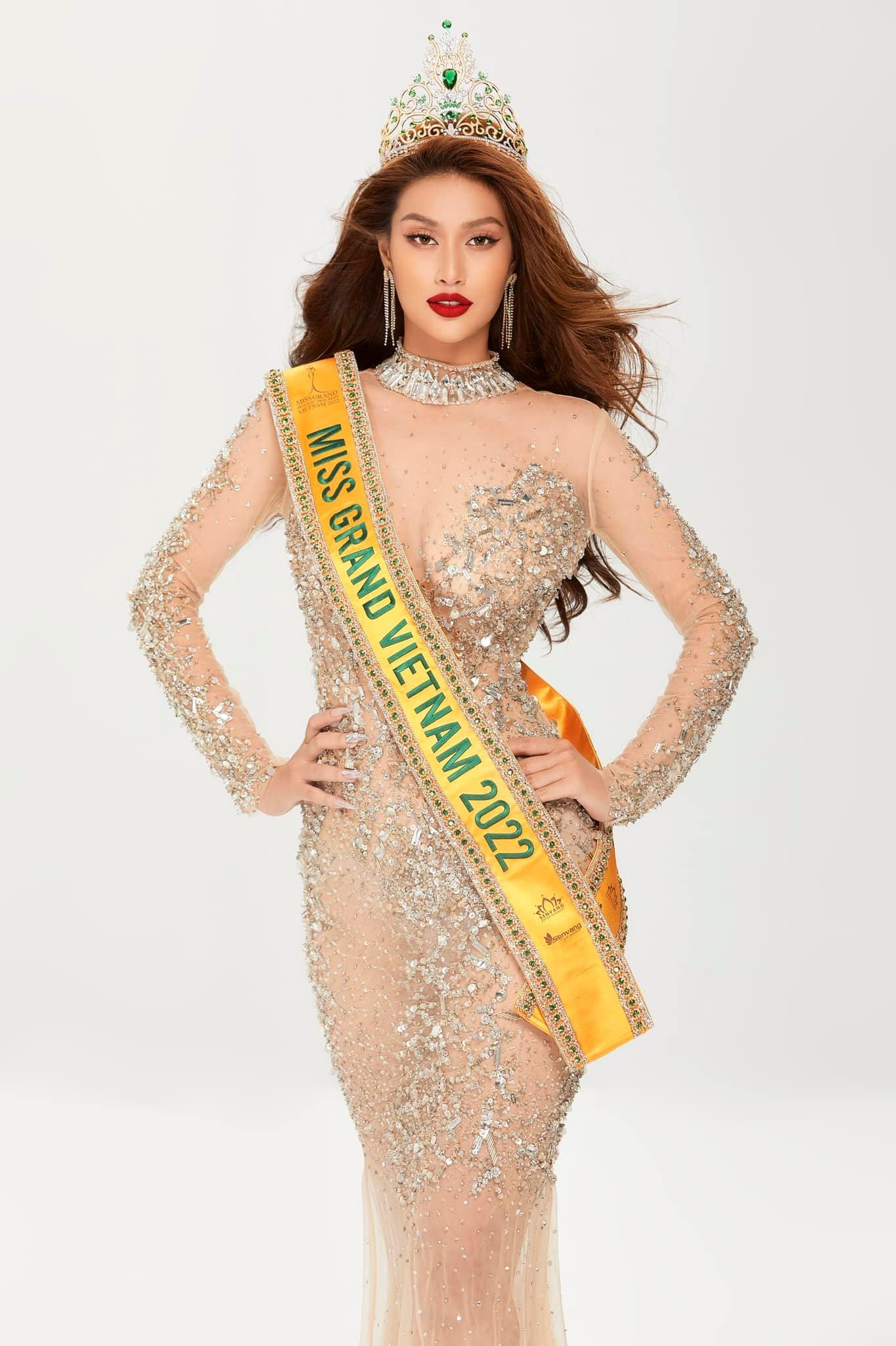 Thiên Ân cho biết cô có 2 ngày để chuẩn bị cho cuộc thi Miss Grand International 2022. Ảnh: NVCC.