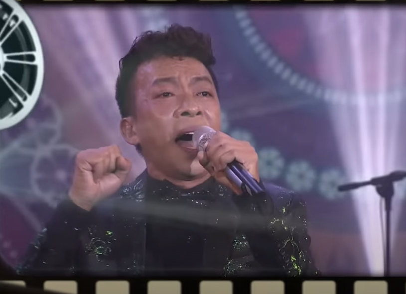 Việt Hoàn đạt giải nhì cuộc thi Tiếng hát truyền hình. Ảnh: Chụp màn hình.