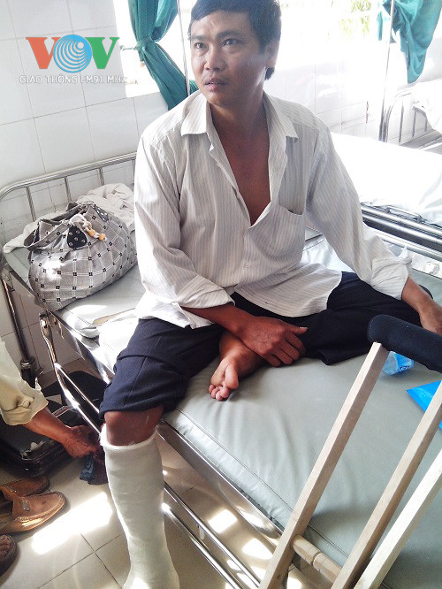 Anh Doan chưa hết kinh hoàng kể lại vụ tai nạn