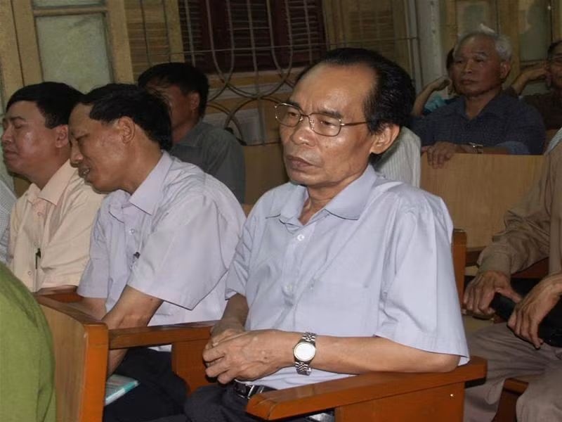 Nguyên Phó Chủ tịch UBND TP Hải Phòng Vũ Chí Thanh. Ảnh : Phạm Duẩn.