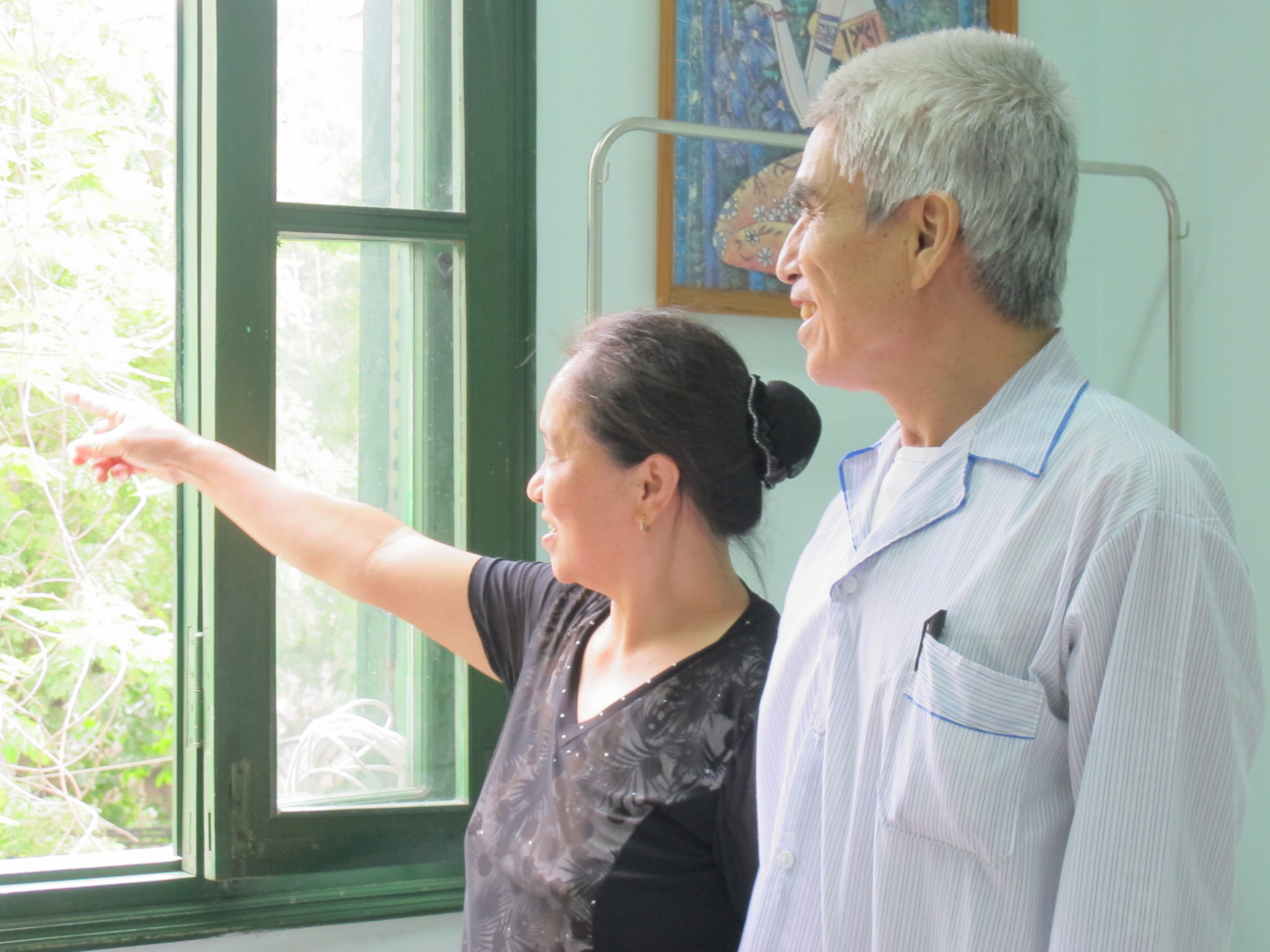 Bệnh nhân G đã hồi phục hoàn toàn trước khi xuất viện