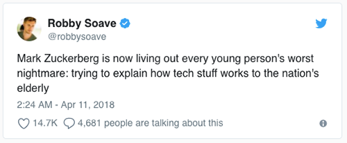 Thượng nghị sĩ Mỹ đưa ra câu hỏi ngây ngô cho CEO Facebook ảnh 3