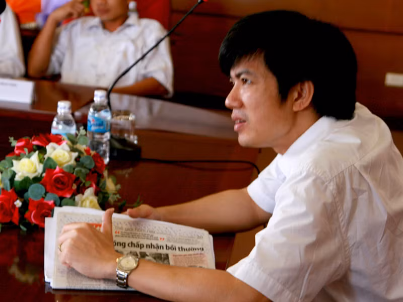 Tổng Biên tập báo Tiền Phong Đoàn Công Huynh