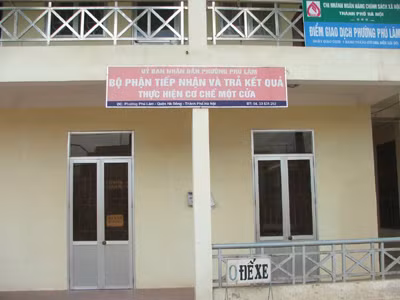 Nhiều hồ sơ cấp sổ đỏ bị chậm tại phường Phú Lãm (Hà Đông) Ảnh: Minh Tuấn