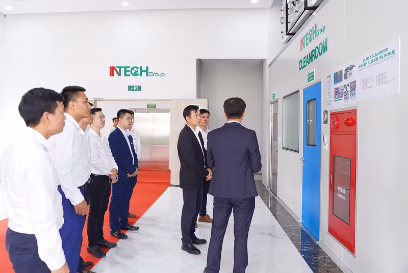 Phòng sạch do INTECH Group nghiên cứu, chế tạo thành công.