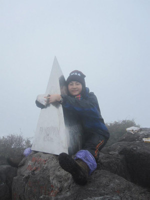 Thơm trên đỉnh Fansipan