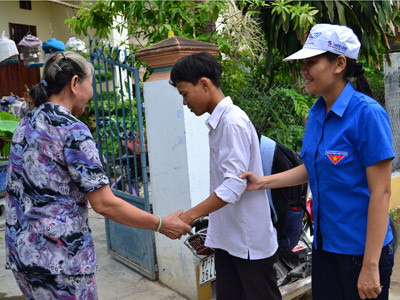 Mỗi đoàn viên là một tấm gương tốt trong công tác xã hội. Ảnh: Việt Hương