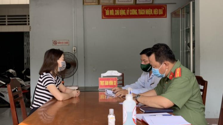 Các trường hợp làm việc tại Cơ quan Công an