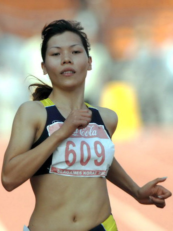 VĐV Vũ Thị Hương. Ảnh: Hồng Vĩnh