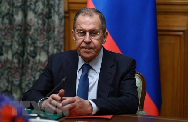 Ngoại trưởng Nga Sergei Lavrov sắp sang thăm Việt Nam. (Ảnh: AFP/TTXVN) Ngoại trưởng Nga Sergei Lavrov sắp sang thăm Việt Nam. (Ảnh: AFP/TTXVN)