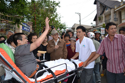 Anh Hải về lại Đà Lạt trước sự vui mừng của nhiều người