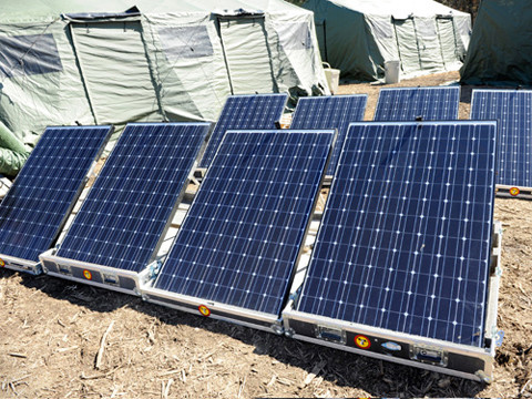 Pin mặt trời tại Afghanistan. Ảnh: Newscientist