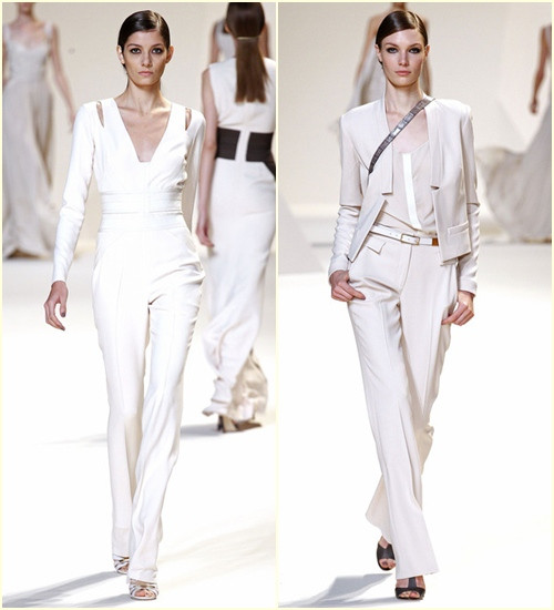 Thiết kế công sở thanh lịch với sơ mi cổ Peter Pan và quần lụa ống suông