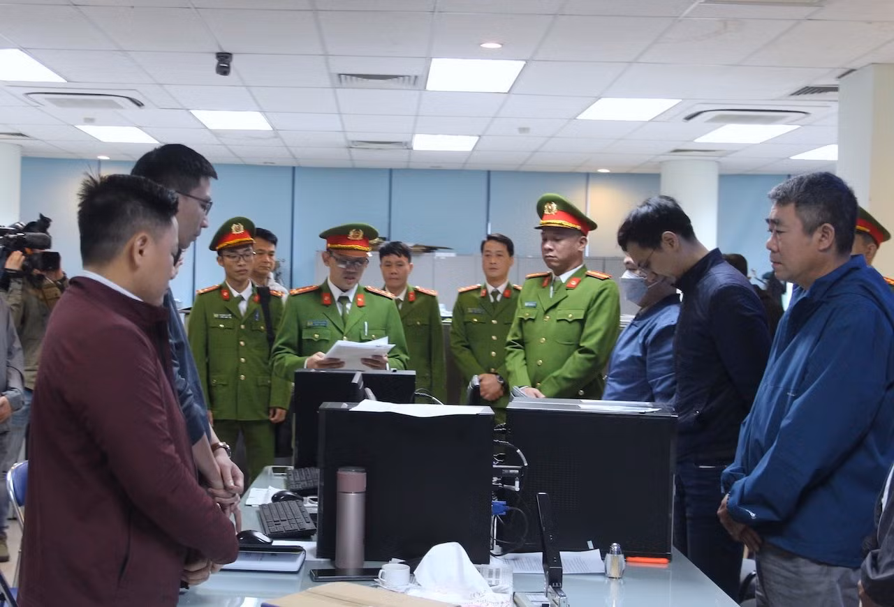 CQĐT khám xét Phòng Kiểm định xe cơ giới, Cục Đăng kiểm Việt Nam
