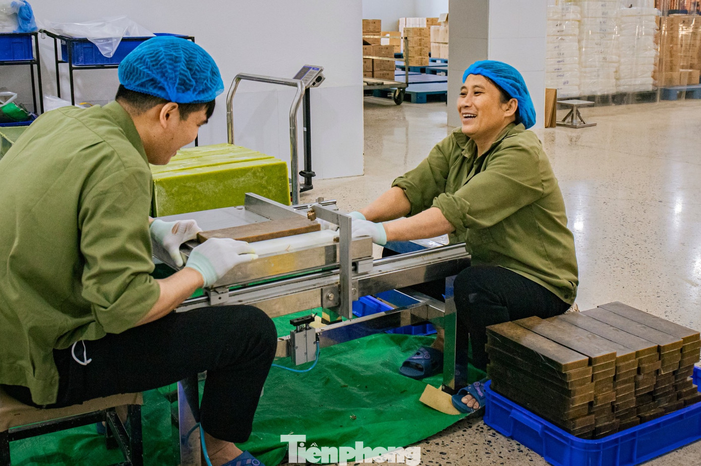 Sản phẩm bánh xà phòng thảo dược.