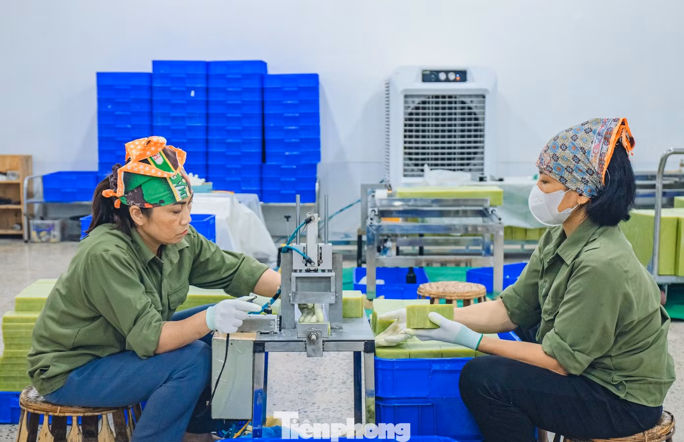 Sản phẩm bánh xà phòng thảo dược.