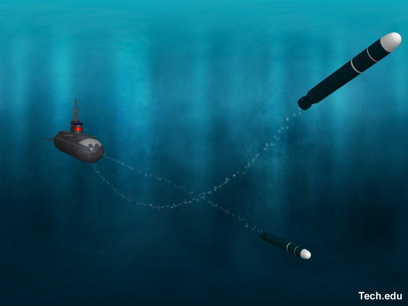 Tầu ngầm Kilo phòng ngư lôi mang tên lửa Club (Mô phỏng 3D)