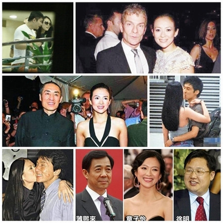 Người tình của mỹ nữ họ Chương toàn là những nhân vật 