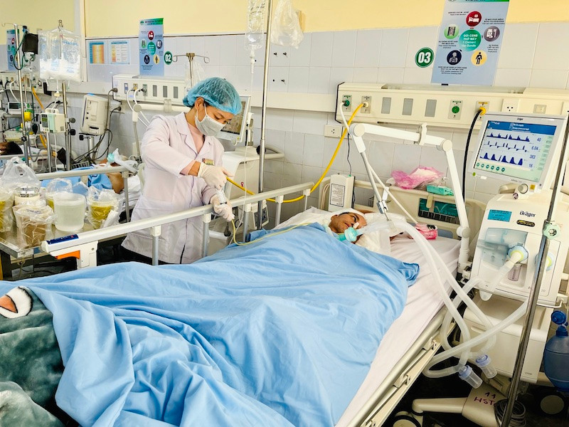 Bệnh nhân điều trị tại Bệnh viện đa khoa tỉnh Thanh Hoá