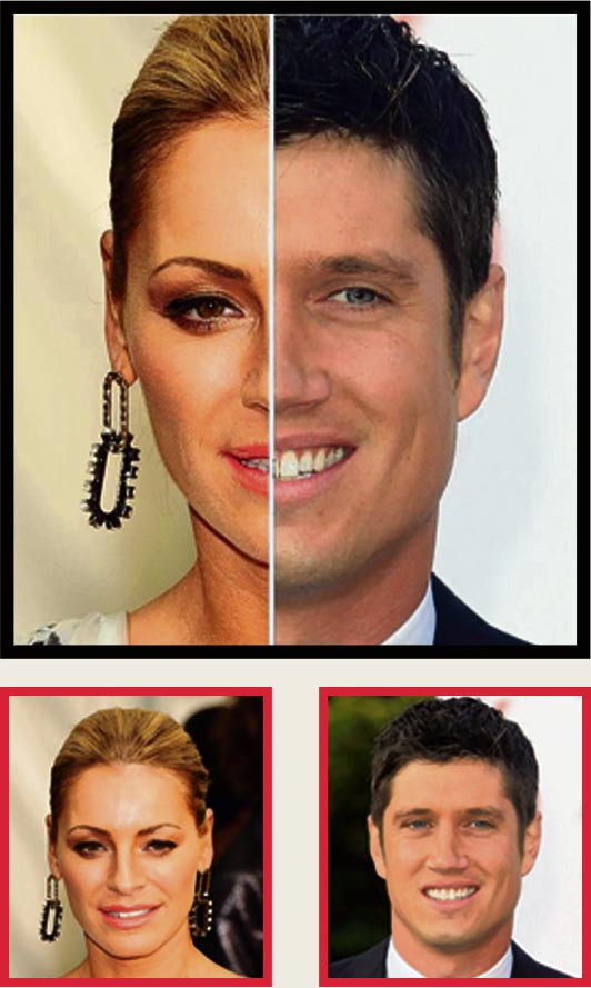 Tess Daly và Vernon Kay ... Vern đã làm những chuyện không hay trong quá khứ nhưng anh ấy đối mặt với nó và bây giờ họ đang sống cùng nhau