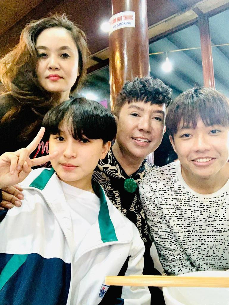 Chị Kim Ngân: "Anh Long Nhật chưa từng biết quát mắng các con" (Ảnh: Nhân vật cung cấp).