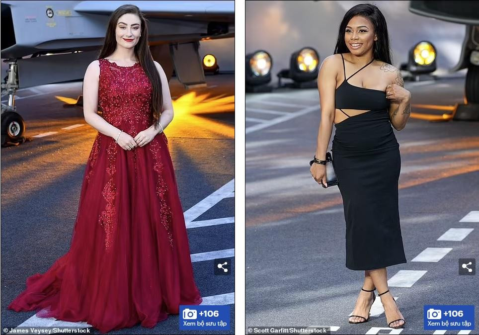 Nữ diễn viên Amber Doig-Thorne và Deborah Salumu