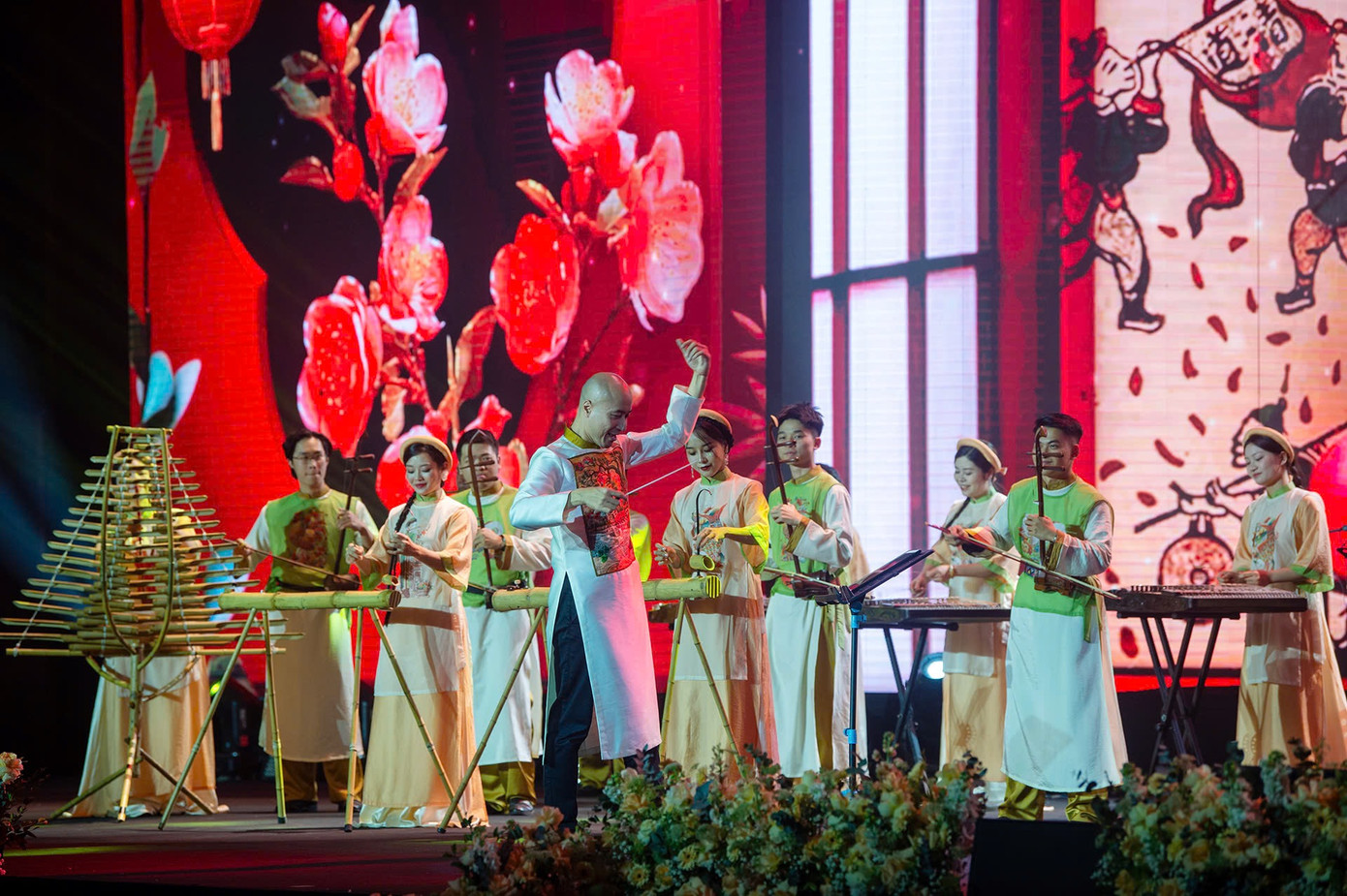 Chương trình nghệ thuật Xuân Quê hương 2025. (Ảnh: Nhật Minh)