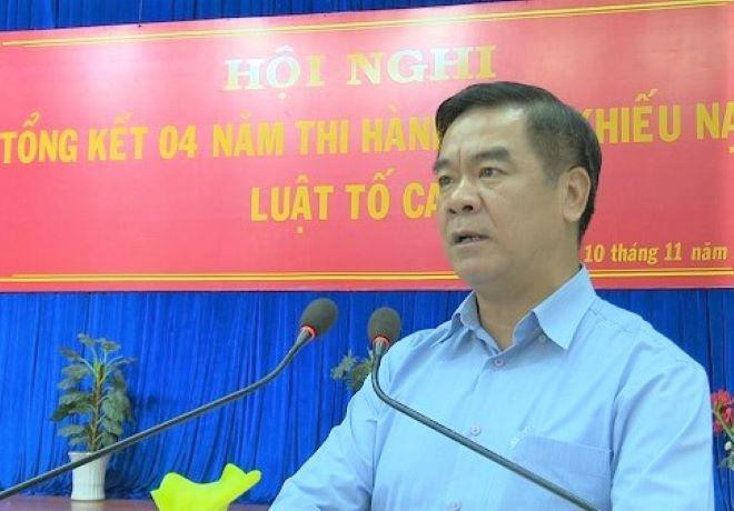 Ông Đoàn Hồng Tươi, Chủ tịch TX. Tân Uyên