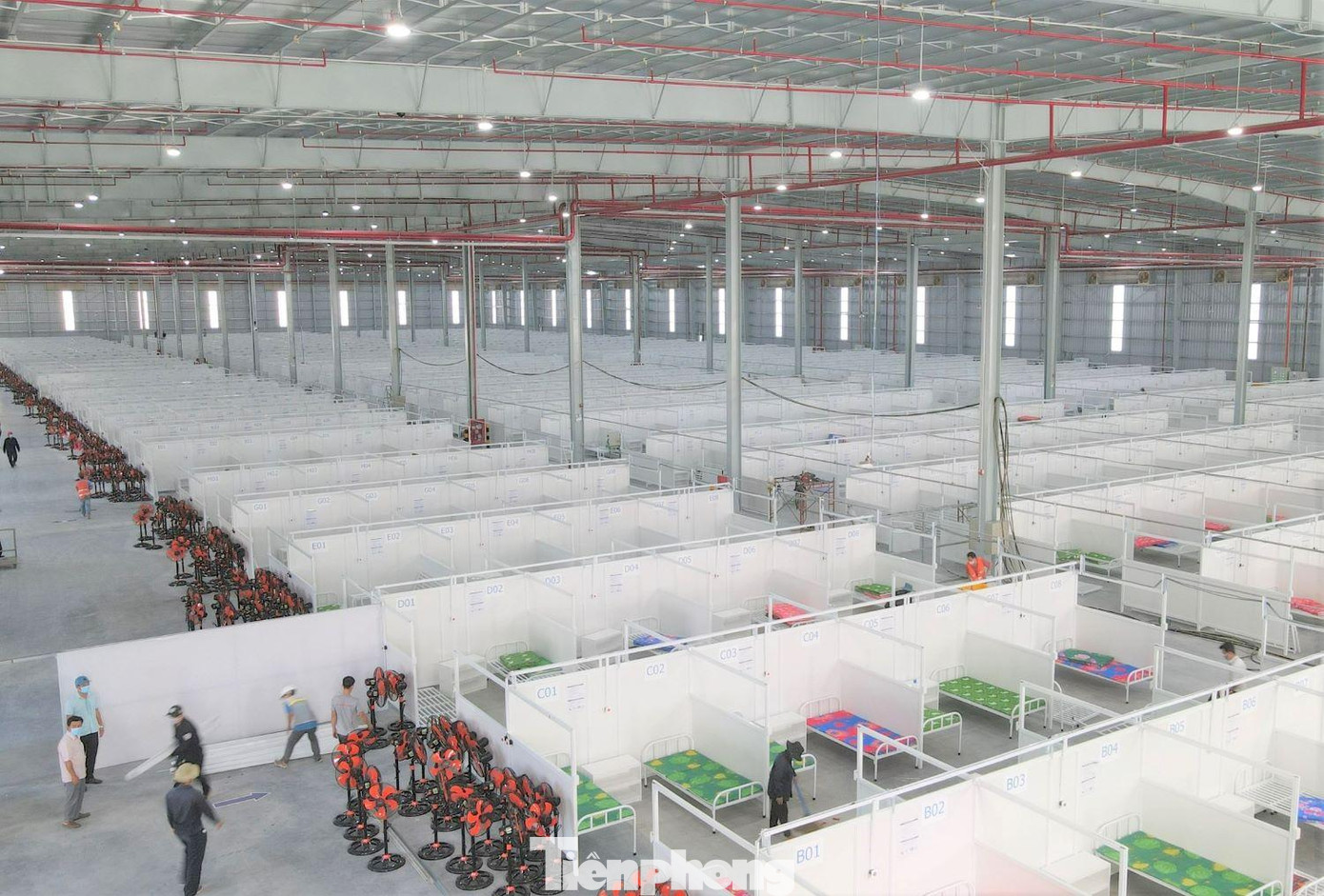 Khu điều trị COVID-19 Thới Hòa với 5.300 giường vừa đưa vào hoạt động ngày 3/8 Khu điều trị COVID-19 Thới Hòa với 5.300 giường vừa đưa vào hoạt động ngày 3/8