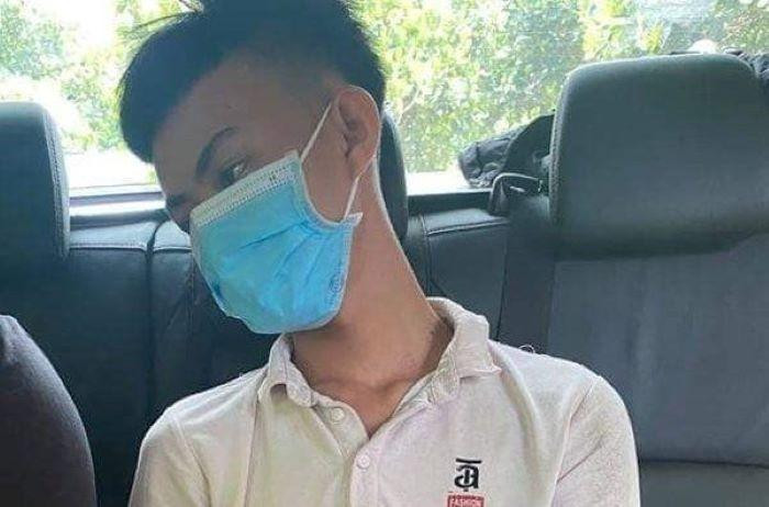 Đối tượng bị công an bắt giữ