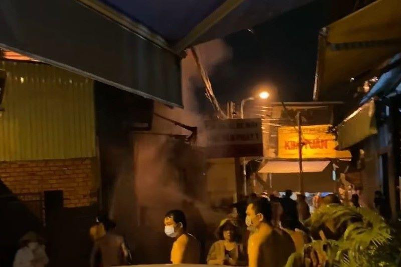 Vụ hỏa hoạn xảy ra trong đêm Vụ hỏa hoạn xảy ra trong đêm