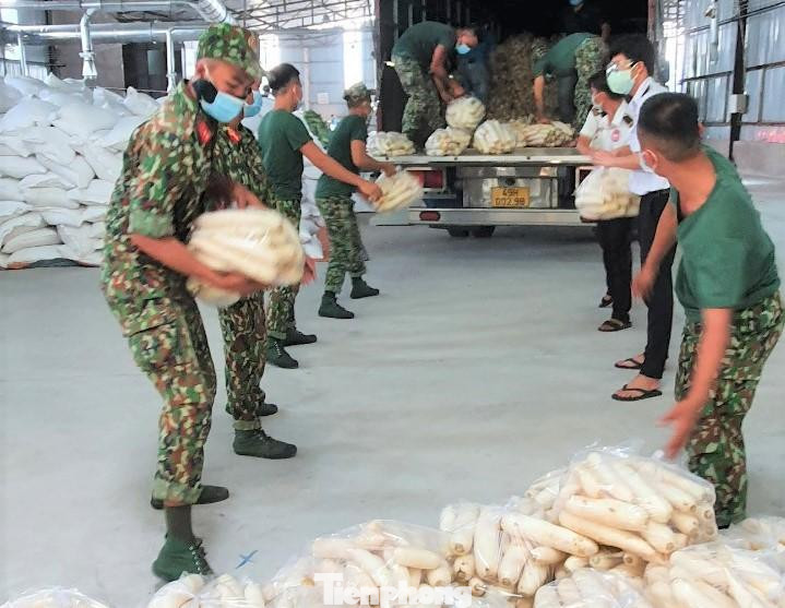 Tổng số 719.048 phần/ngày cho 11 phường theo thình thức gói thực phực phẩm thiết yếu, hàng thiết yếu cơ bản (gạo, thực phẩm công nghệ, gia vị, thực phẩm tươi sống, nước uống...) do đơn vị cung cấp hàng hóa thiết yếu có năng lực chuẩn bị sẵn, địa phương bố trí lực lượng, phương tiện chuyển đến người dân.