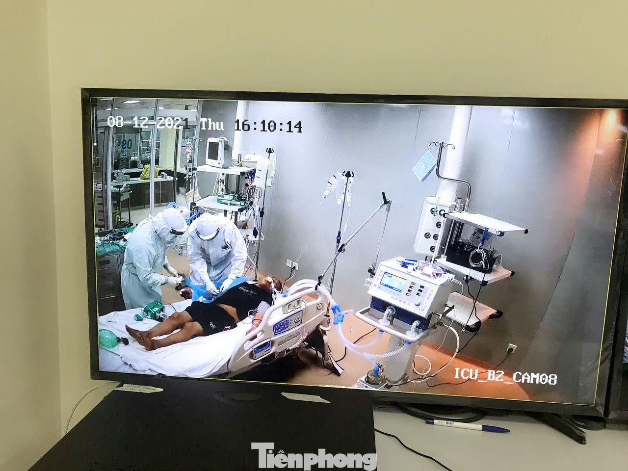 Hệ thống camera giám sát trong khu điều trị bệnh nhân COVID-19 Hệ thống camera giám sát trong khu điều trị bệnh nhân COVID-19