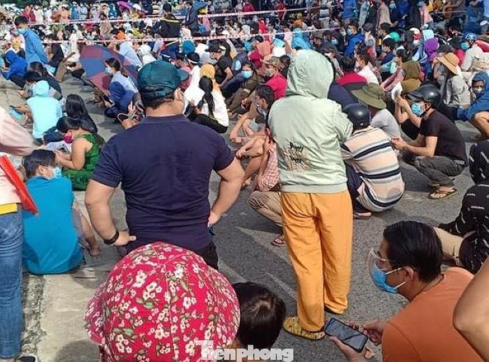 Một điểm tiêm vắc xin ở TP Thuận An Một điểm tiêm vắc xin ở TP Thuận An