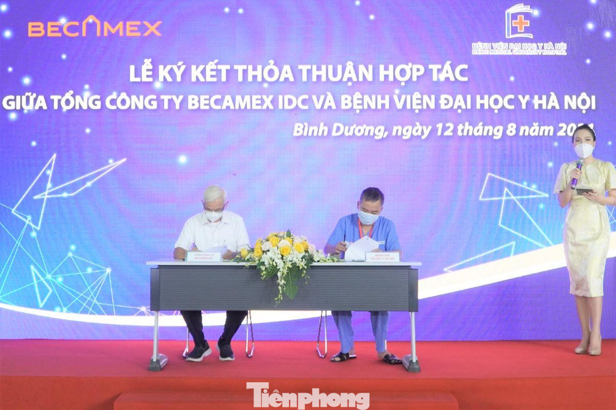Tổng Công ty Becamex IDC ký kết hợp tác với BV ĐH Y Hà Nội Tổng Công ty Becamex IDC ký kết hợp tác với BV ĐH Y Hà Nội