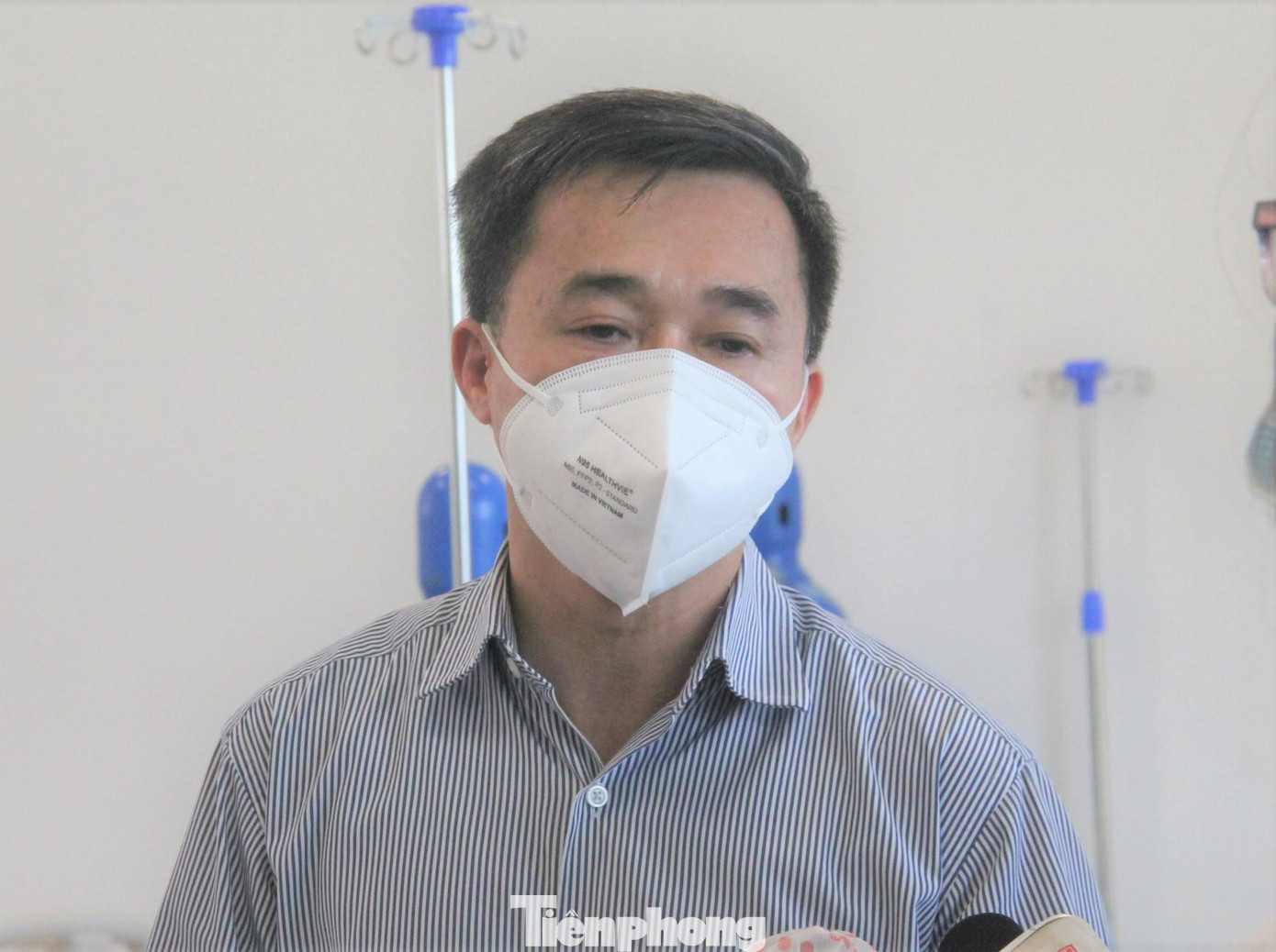 Thứ trưởng Bộ Y tế Trần Văn Thuấn đánh giá cao việc Bình Dương kịp thời xây dựng bệnh viện dã chiến quy mô hơn 8.000 giường