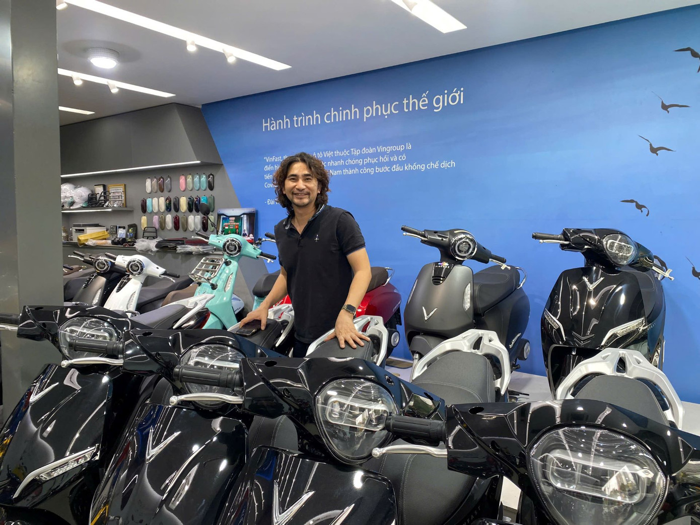 Anh Trần Quốc Hiệu (Hà Nội) chia sẻ chuỗi cửa hàng của anh ghi nhận doanh số tốt quanh năm.