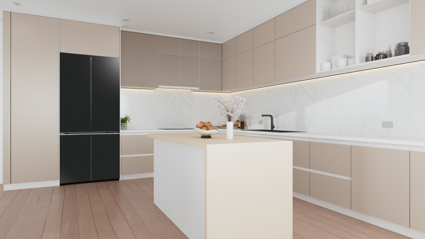 Một gian bếp giữa đô thị gọn gàng, không gian tiện nghi liệu có chỉ “trong mơ”?